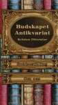 Mobile Screenshot of budskapet-antikvariat.net